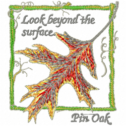 Leaves Embroidery Design 9